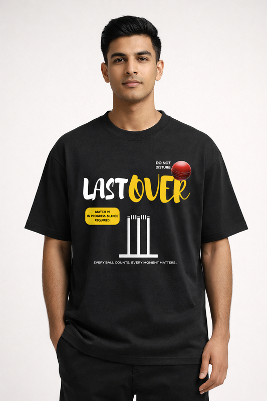 LAST OVER – Premium Oversized Unisex T-Shirt