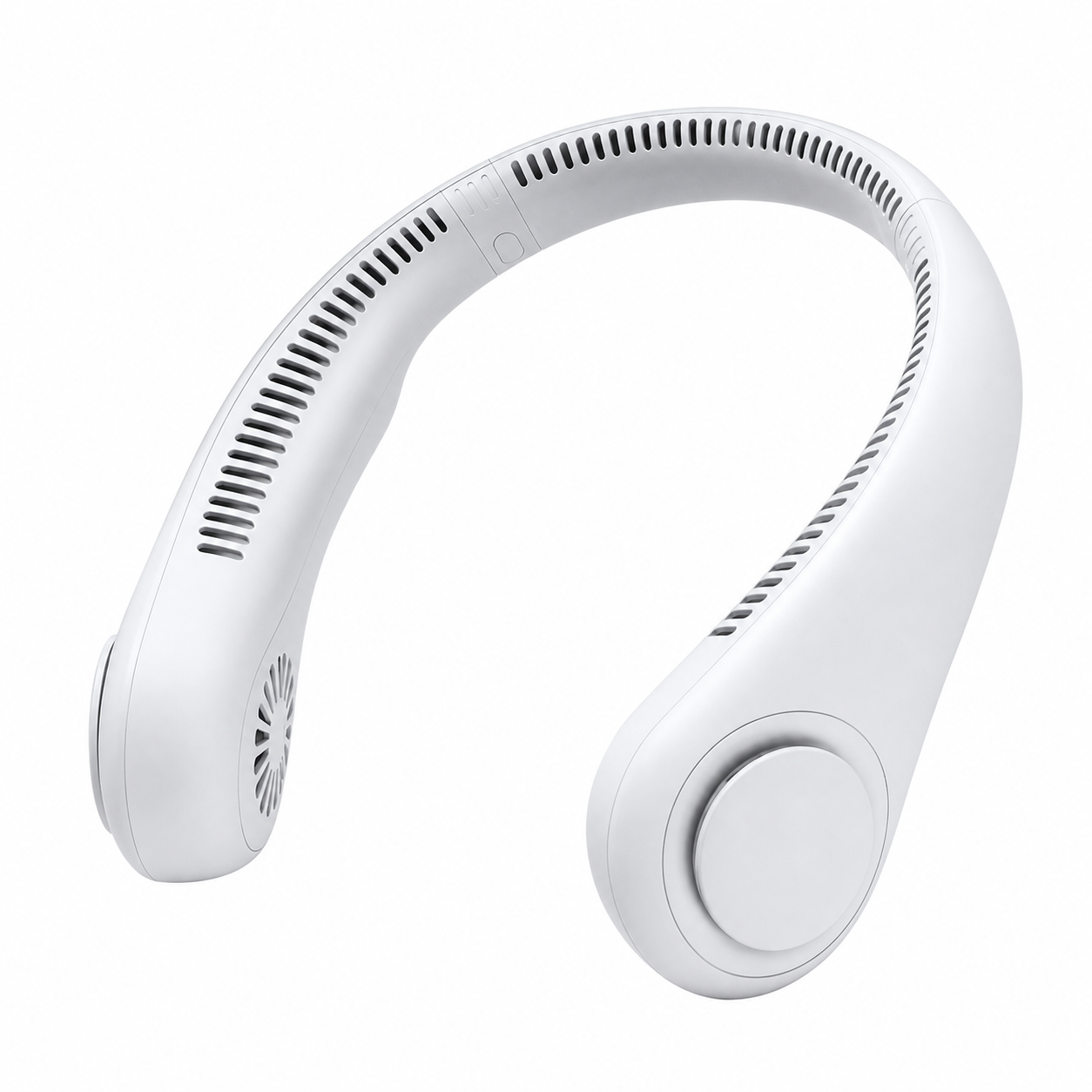 Portable Neck Fan No Blade | 360° Personal Air Cooler USB-C Rechargeable