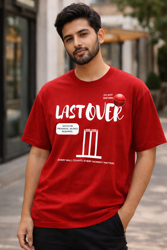 LAST OVER Premium Unisex Oversized T-Shirt | Limited Edition Streetwear