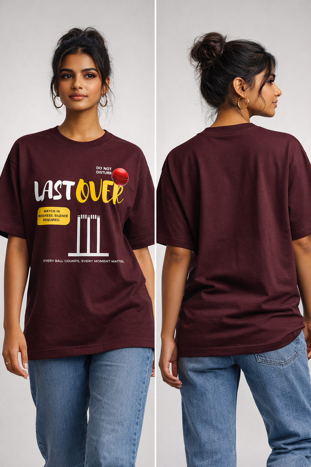 LAST OVER – Premium Oversized Unisex T-Shirt