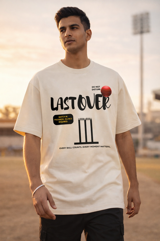LAST OVER Premium Oversized Unisex T-Shirt | Limited Edition Streetwear
