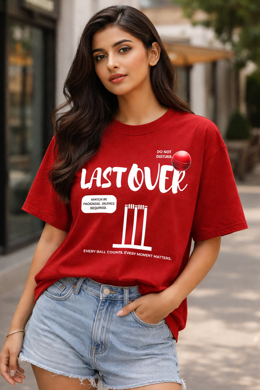 LAST OVER Premium Unisex Oversized T-Shirt | Limited Edition Streetwear