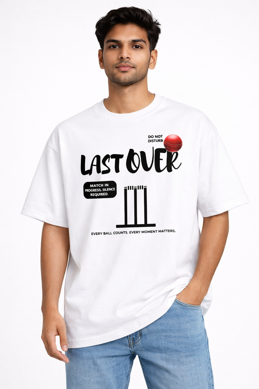 LAST OVER Premium Oversized Unisex T-Shirt | Limited Edition Streetwear